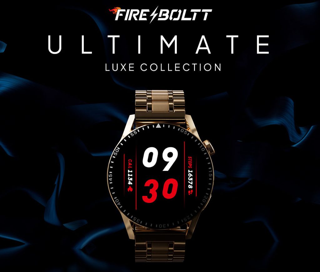 Fire-Boltt Unveils Ultimate: A Premium Bluetooth Calling Watch with Stainless Steel Body and 1.39″ Display