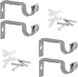 Best Heavy Duty Curtain Rod Brackets