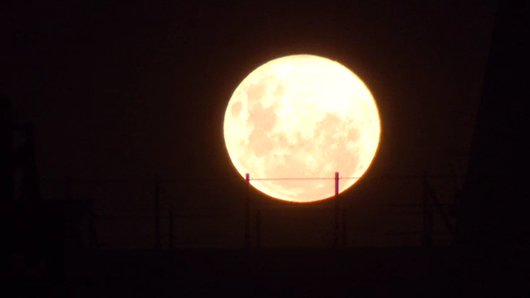 Supermoon Spectacle: A Celestial Delight in the Night Sky