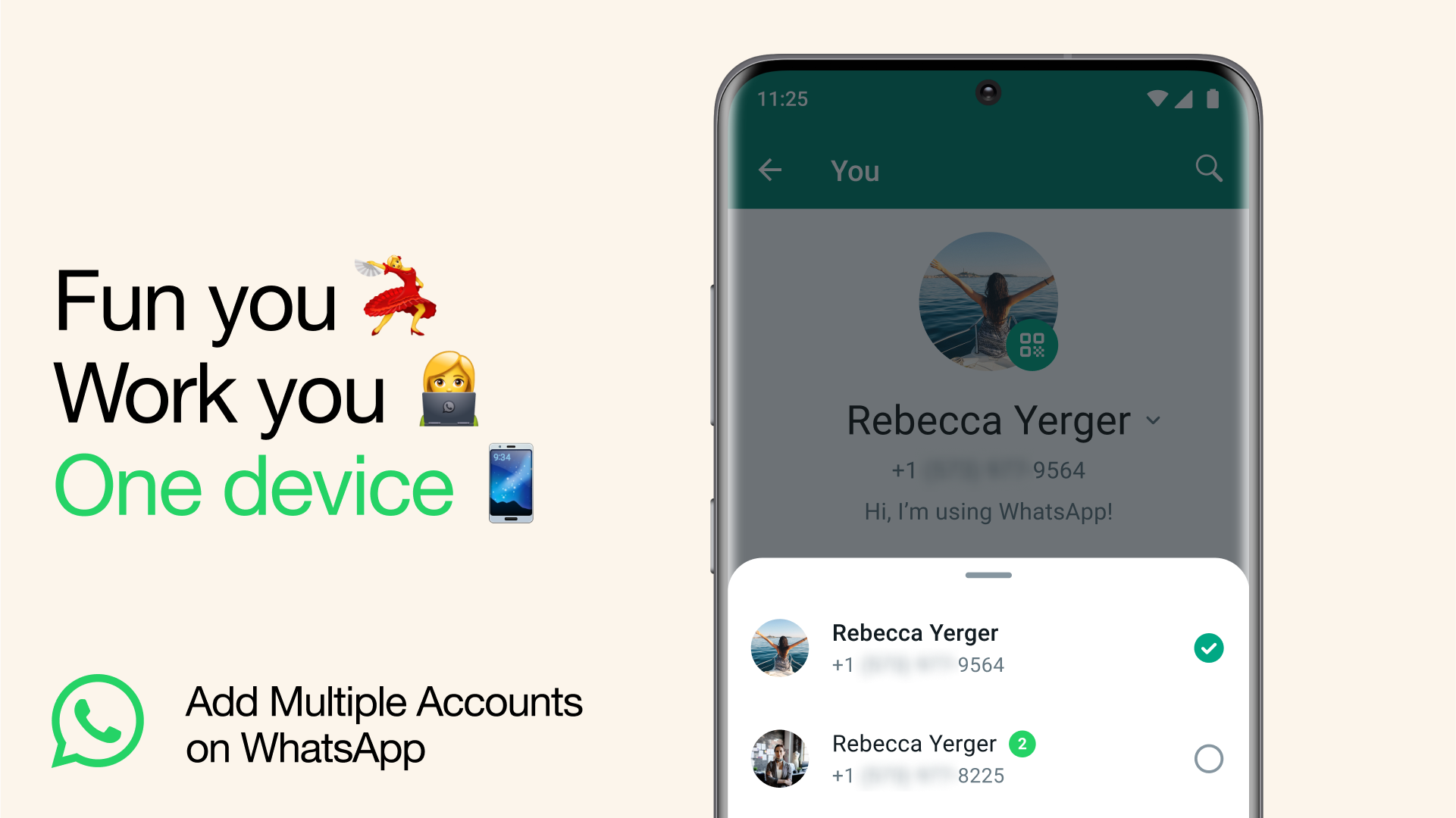 New Android user Feature Multiple Accounts Coming to WhatsApp